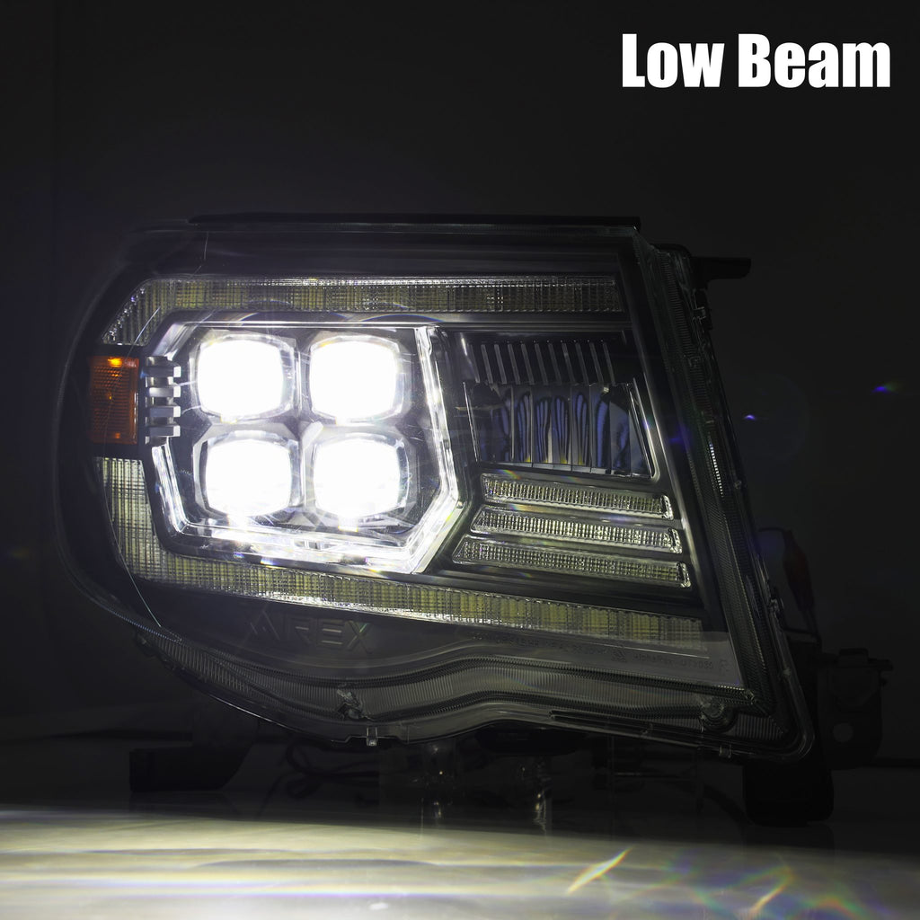05-11-Toyota-Tacoma-Nova-Led-Projector-Headlights-Plank-Style-Black-WActivation-LightDrl