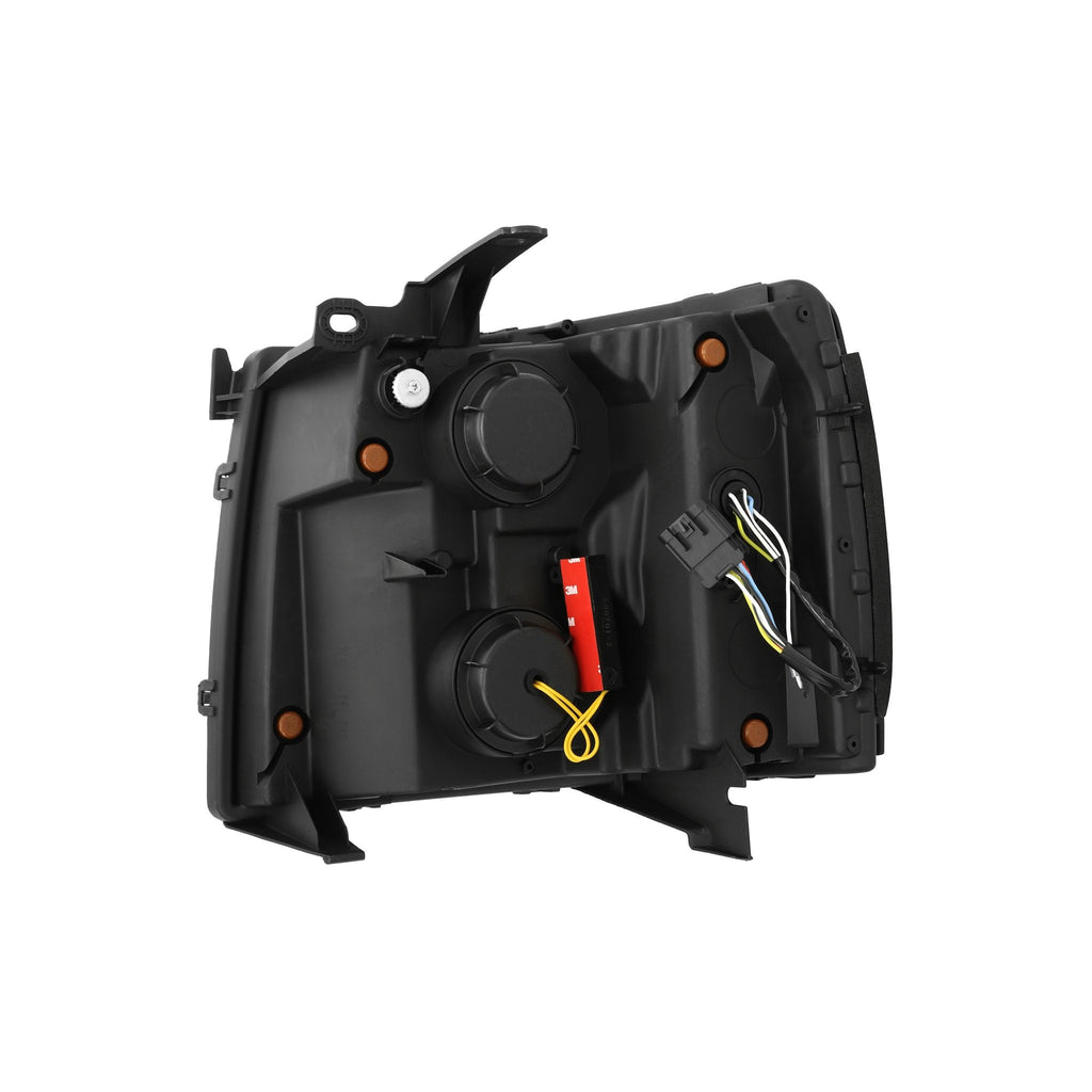 07-13-Chevy-1500Hd-Nova-Led-Proj-Headlights-Plank-Style-Chrm-WActiv-LightSeq-Signal