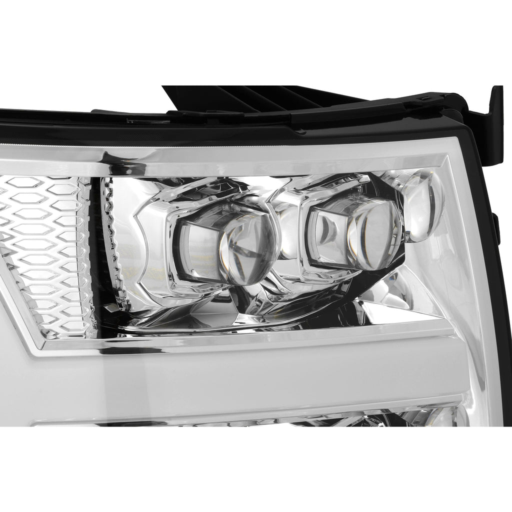 07-13-Chevy-1500Hd-Nova-Led-Proj-Headlights-Plank-Style-Chrm-WActiv-LightSeq-Signal