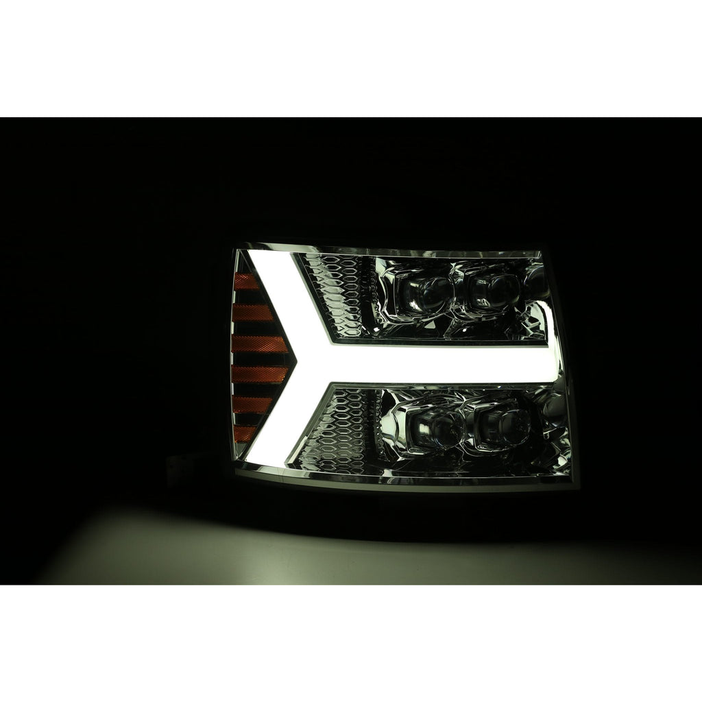 07-13-Chevy-1500Hd-Nova-Led-Proj-Headlights-Plank-Style-Chrm-WActiv-LightSeq-Signal