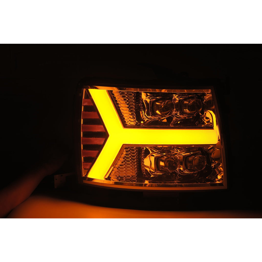 07-13-Chevy-1500Hd-Nova-Led-Proj-Headlights-Plank-Style-Chrm-WActiv-LightSeq-Signal