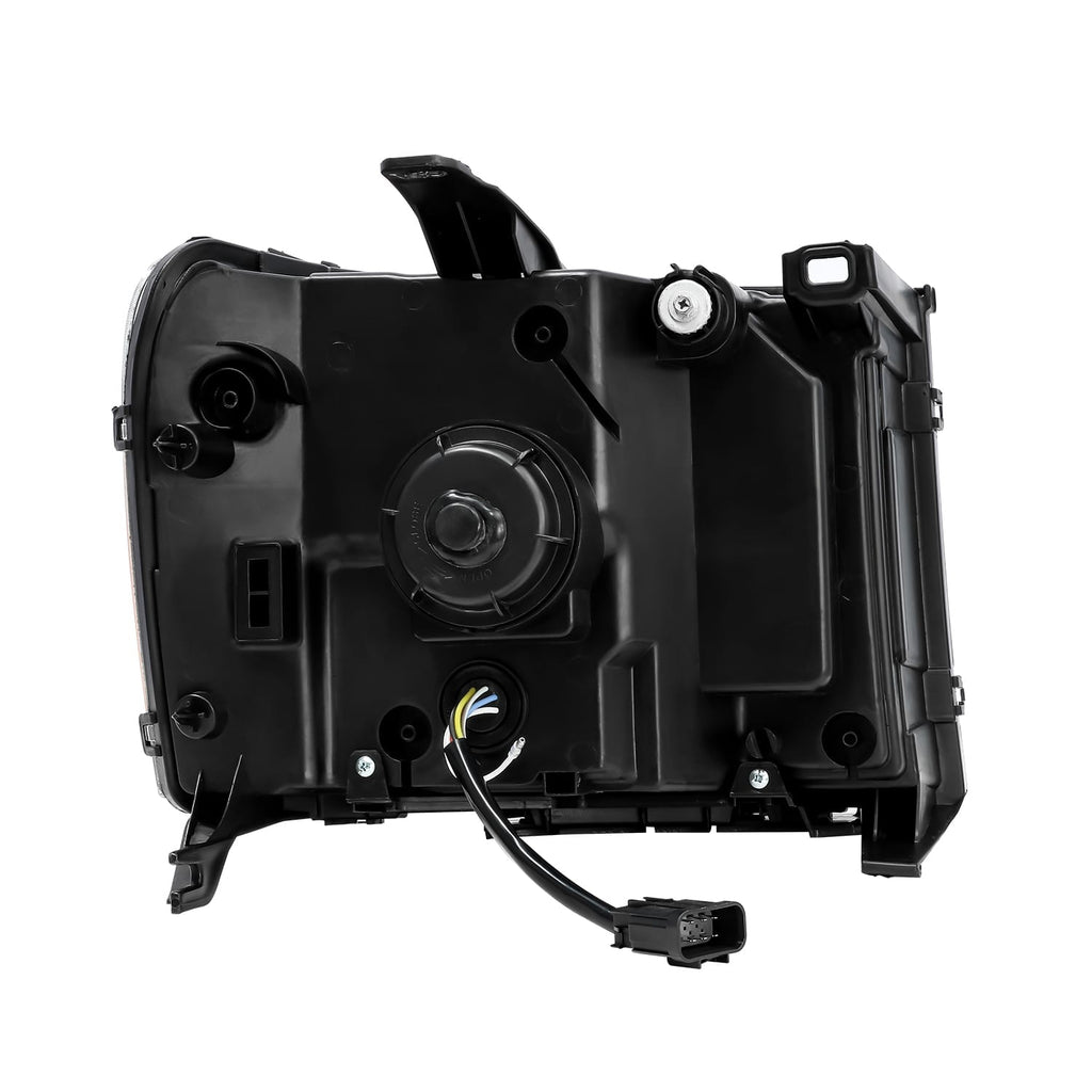 07-13-Gmc-1500Hd-Nova-Led-Proj-Headlights-Plank-Style-Chrome-WActiv-LightSeq-SignalDrl