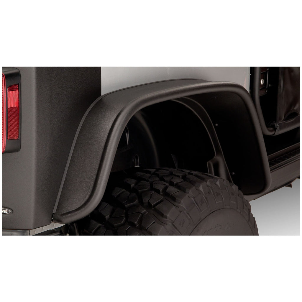 07-18-Jeep-Wrangler-Flat-Style-Flares-2Pc-Fits-2-Door-Sport-Utility-Only---Black