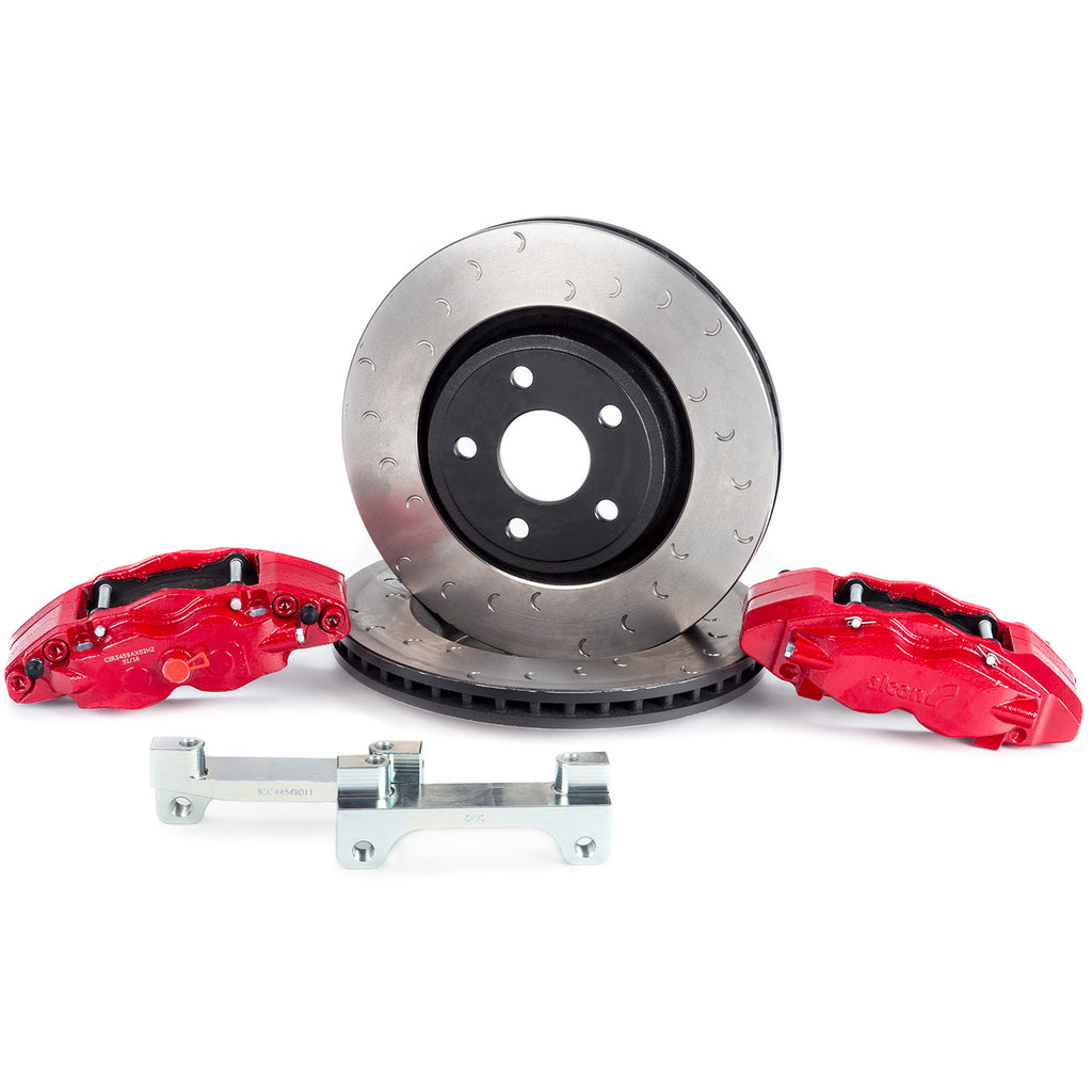 07-Jeep-Jk-350X32mm-Rotors-4-Piston-Red-Calipers-Front-Brake-Upgrade-Kit