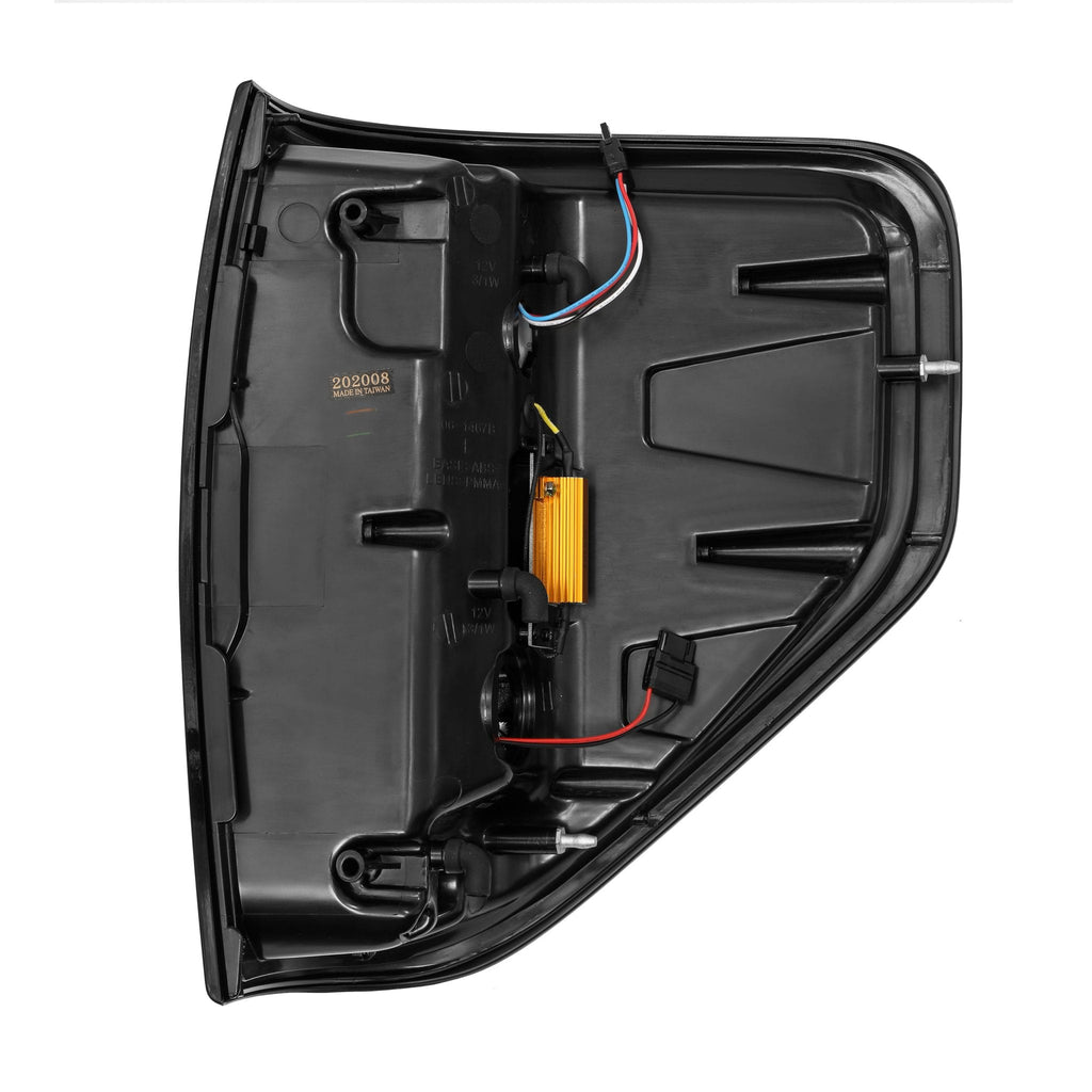 09-14-Ford-F-150-(Excl-Flareside-Truck-Bed-Models)-Pro-Series-Led-Tail-Lights-Red-Smoke