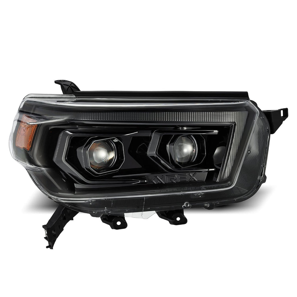 10-13-Toyota-4Runner-Luxx-Led-Proj-Headlights-Plank-Style-Alpha-Black-WSeq-SignalDrl