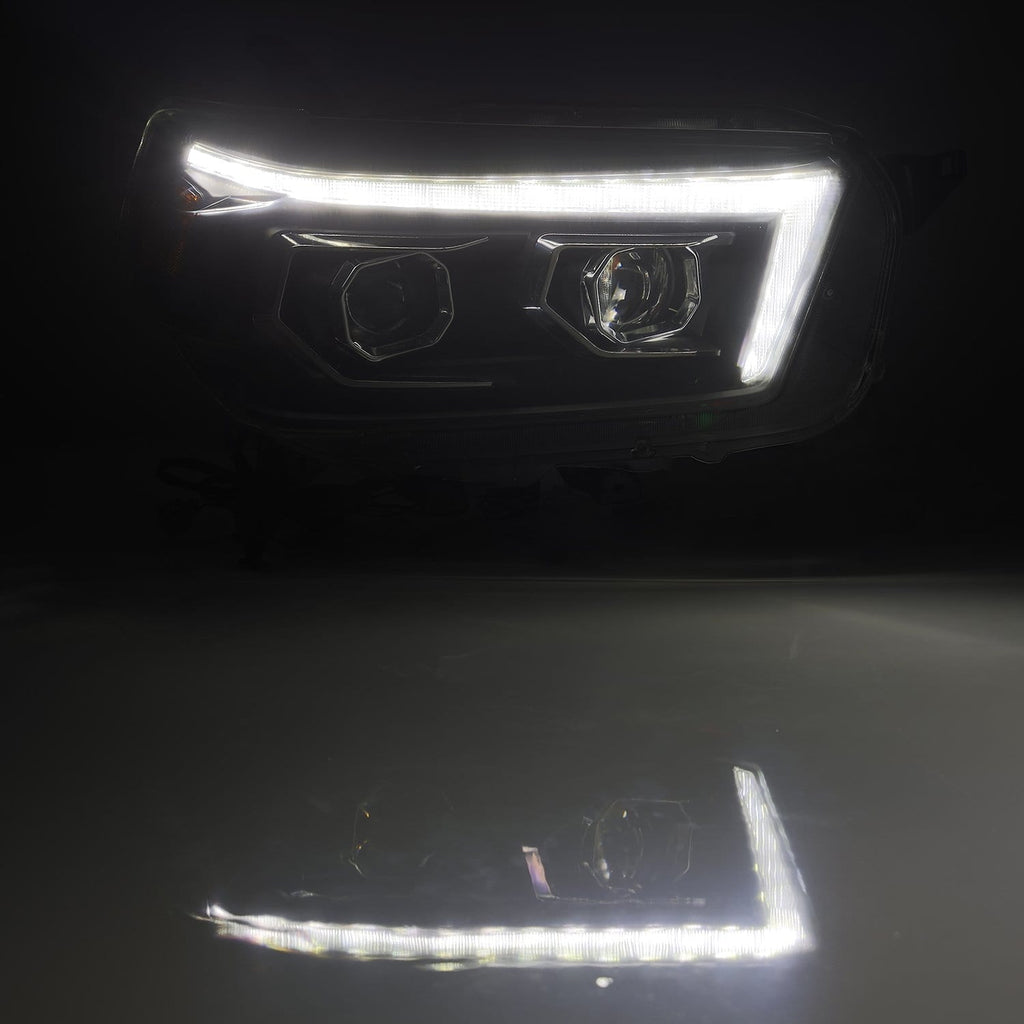 10-13-Toyota-4Runner-Pro-Series-Projector-Headlights-Plank-Style-Black-WSeq-SignalDrl