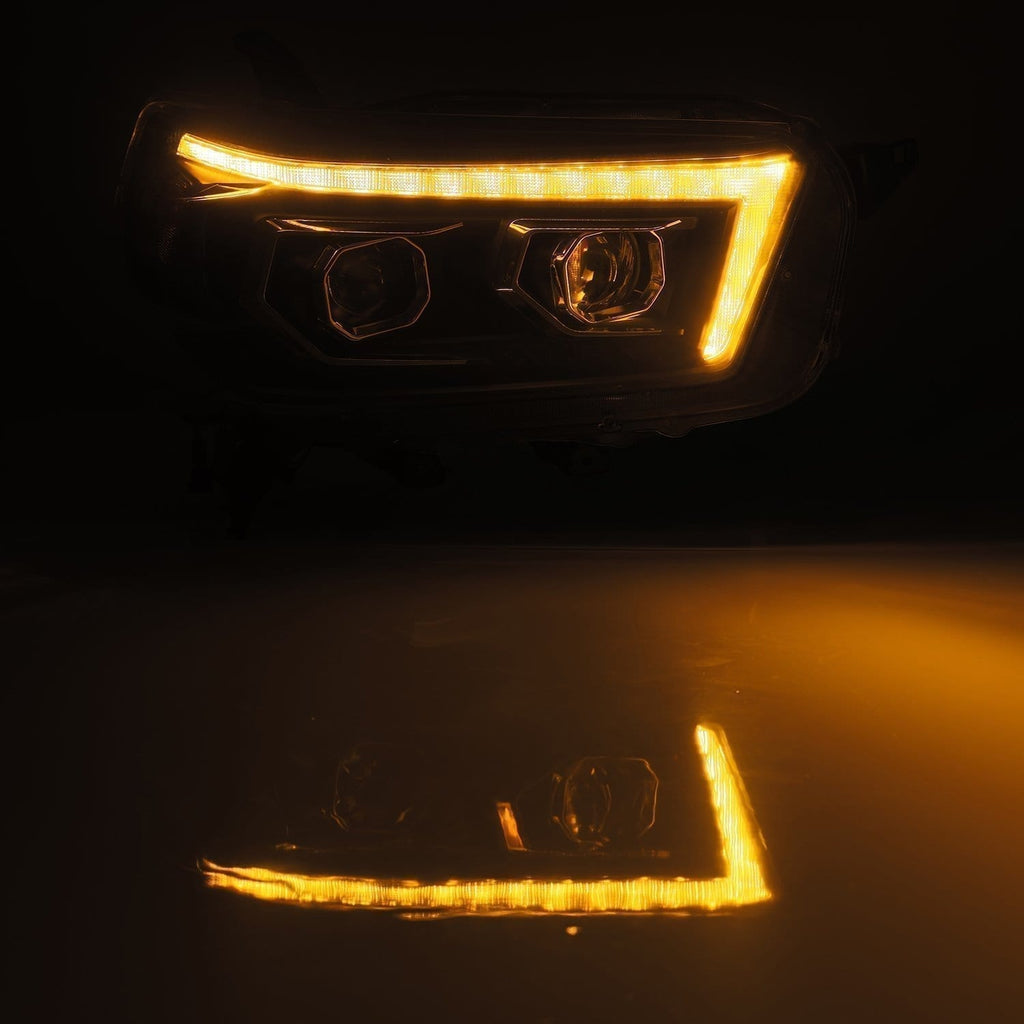 10-13-Toyota-4Runner-Pro-Series-Projector-Headlights-Plank-Style-Black-WSeq-SignalDrl