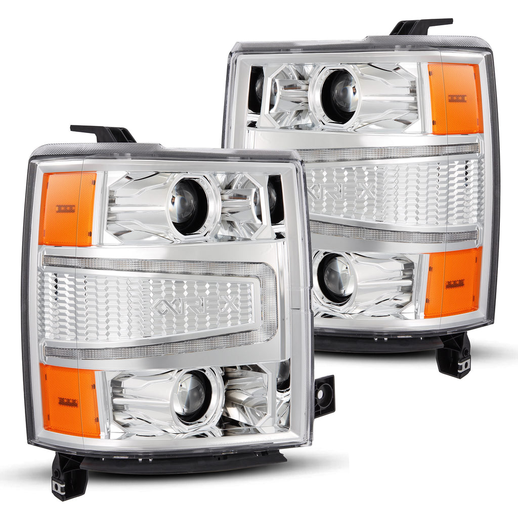 14-15-Chevy-1500-Pro-Series-Projector-Headlights-Chrome-WSequential-Signal--Drl