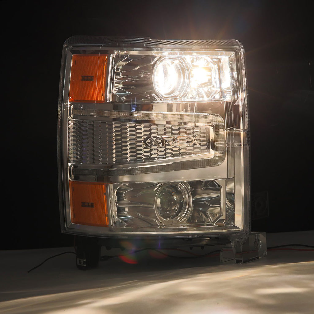 14-15-Chevy-1500-Pro-Series-Projector-Headlights-Chrome-WSequential-Signal--Drl