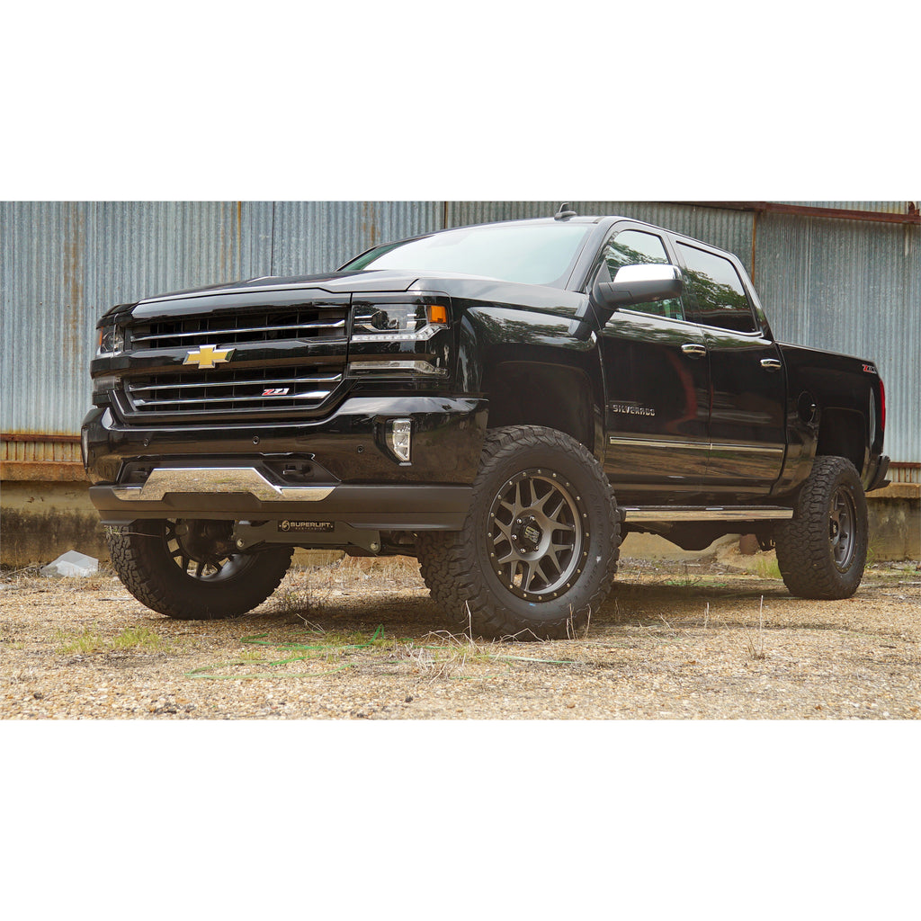 14-18-Chevy-Silv-1500-2Wd-6.5In-Lift-Kit-WAlumStamped-Steel-Cntrl-Arms--Slf-Rear-Shocks