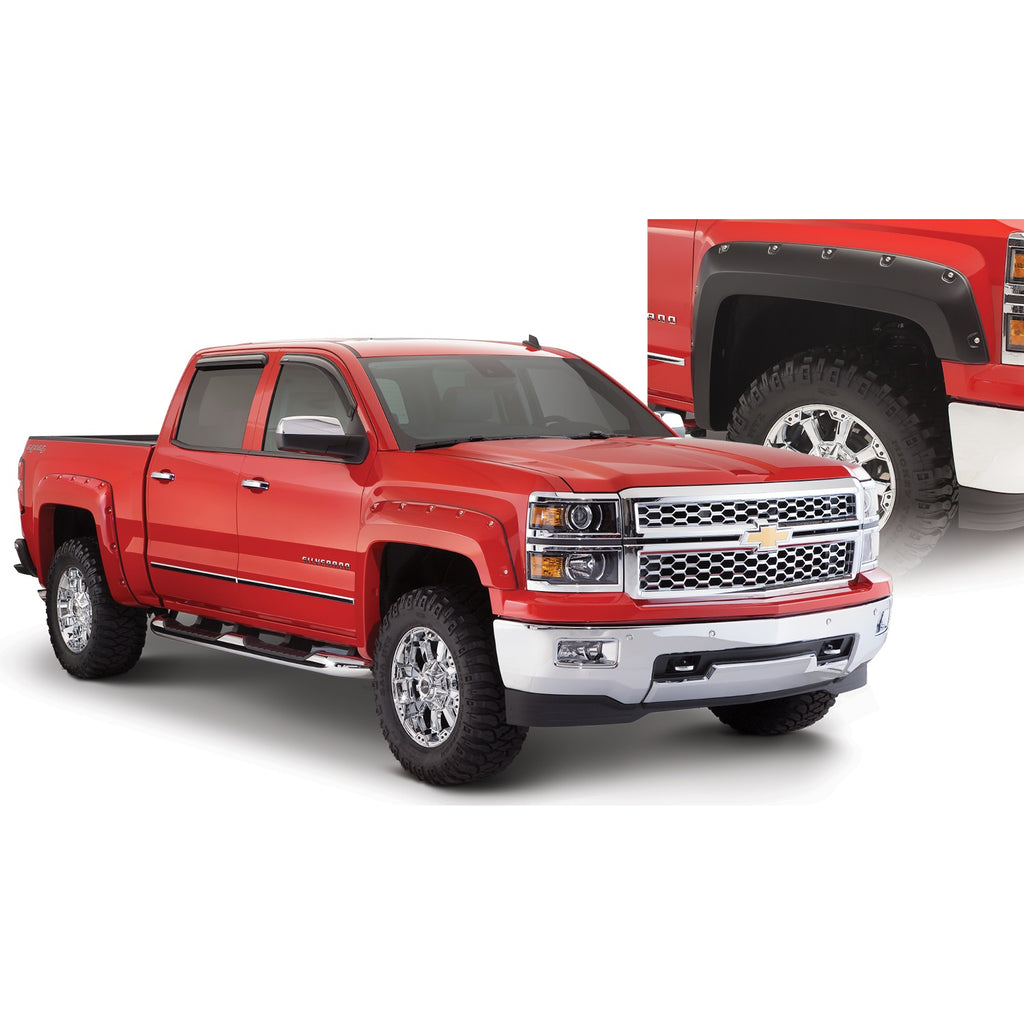 14-18-Chevy-Silverado-1500-Fleetside-Pocket-Style-Flares-4Pc---Black