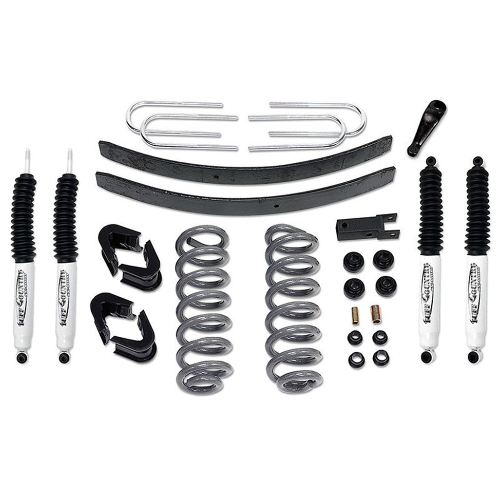 1973-1979 Ford F-150 4X4-4In. Lift Kit By (Fits Models With 3In. Wide Rear Sprin