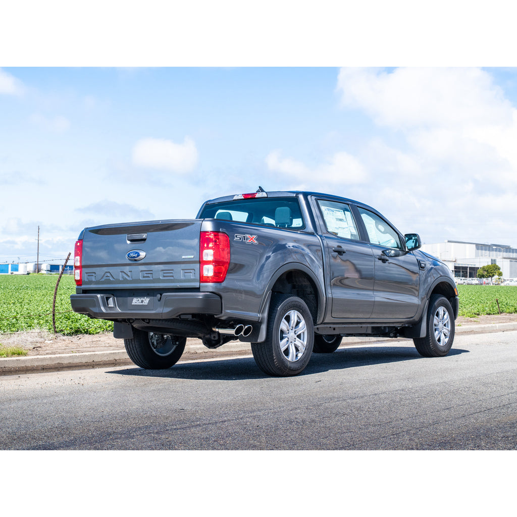 2019-Ford-Ranger-XlXltLariat-2.3L-24Wd-Wb-S-Type-Catback-Exhaust-W-Dual-Chrome-Tips