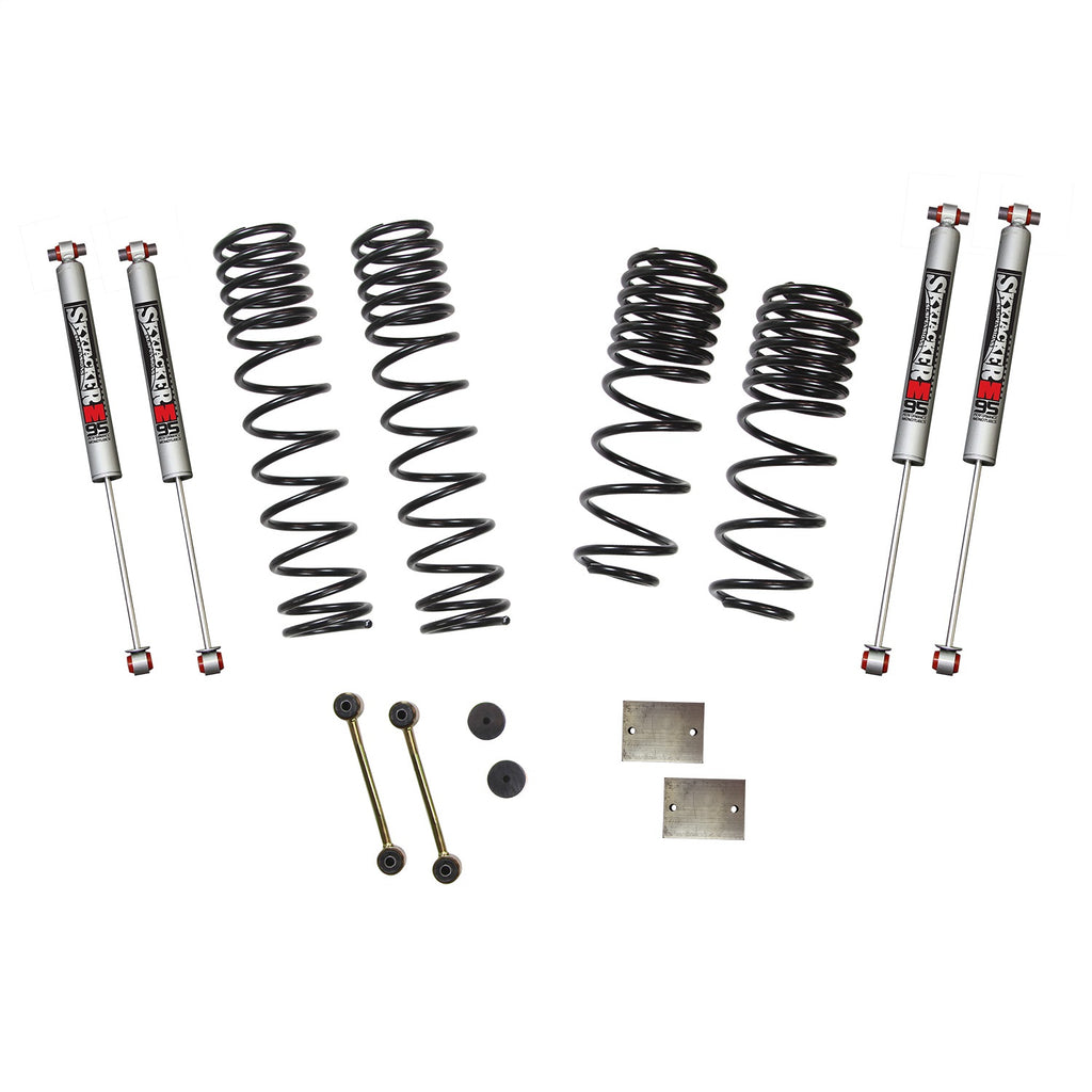 2020-Jeep-Jl-4Wd-Diesel-1.5In-Dual-Rate-Long-Travel-Sus-Lift- Kit -W-M95-Monotube-Shocks