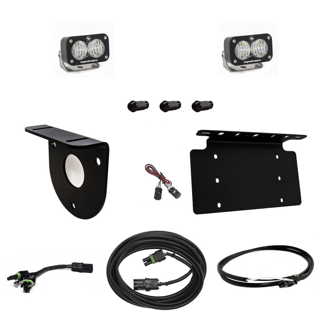 2021+ Ford Bronco Dual S2 Sport W/C Reverse Kit W/Lic Plate W/Upfitter