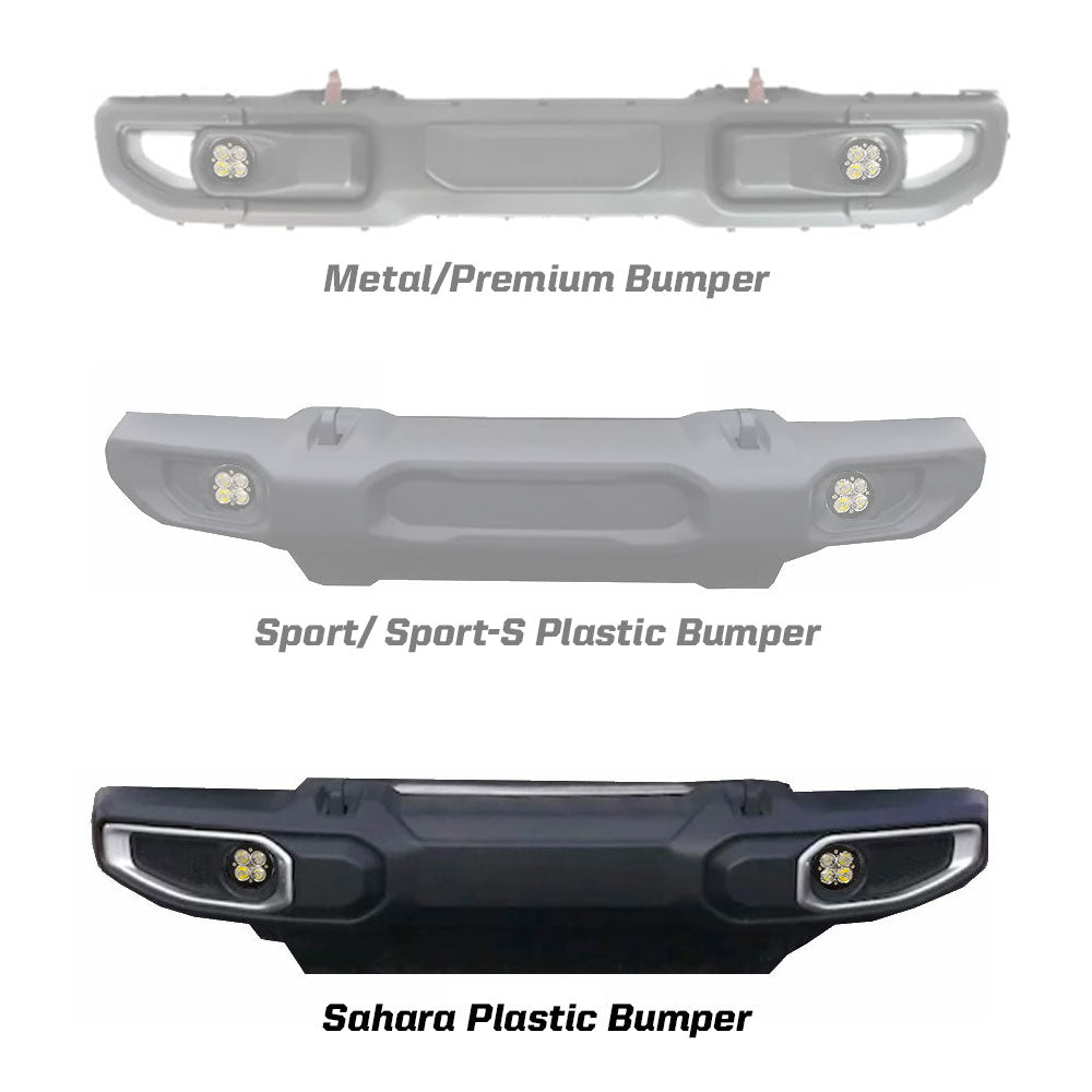 2022-Gladiator1822-Wrangler-Jl-WOe-Sahara-Bumper(Sae-Fog-Amber)Squadronr-Sae-Fog-Pocket-Kit