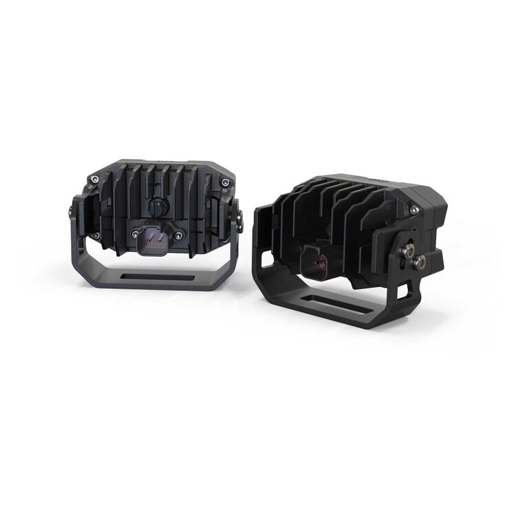 2Banger HXB LED Pod (SAE Wide / Yellow) (Pair)