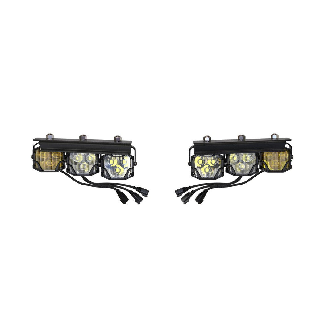 4Banger HXB LED Pods (Combo / White) (Pair)