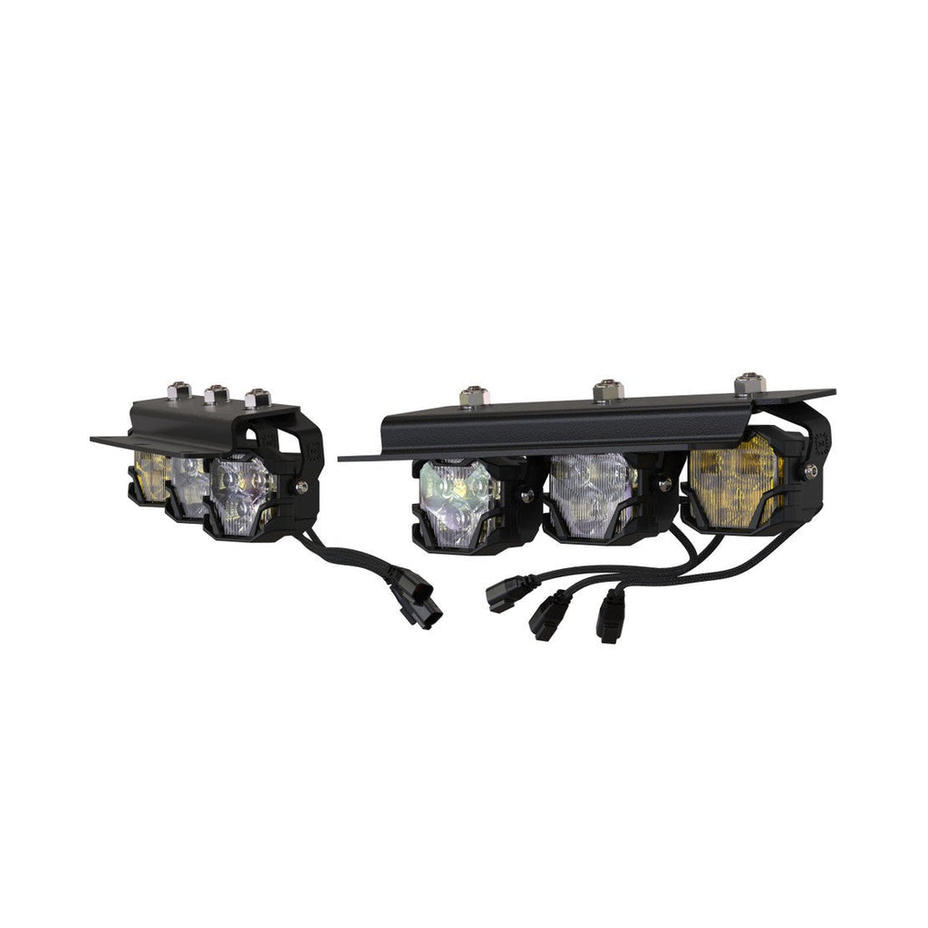 4Banger HXB LED Pods (Combo / Yellow) (Pair)