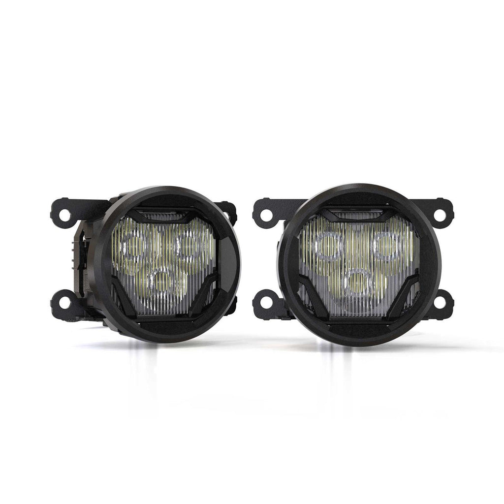 4Banger HXB LED Pods (SAE Wide / White) (Pair)