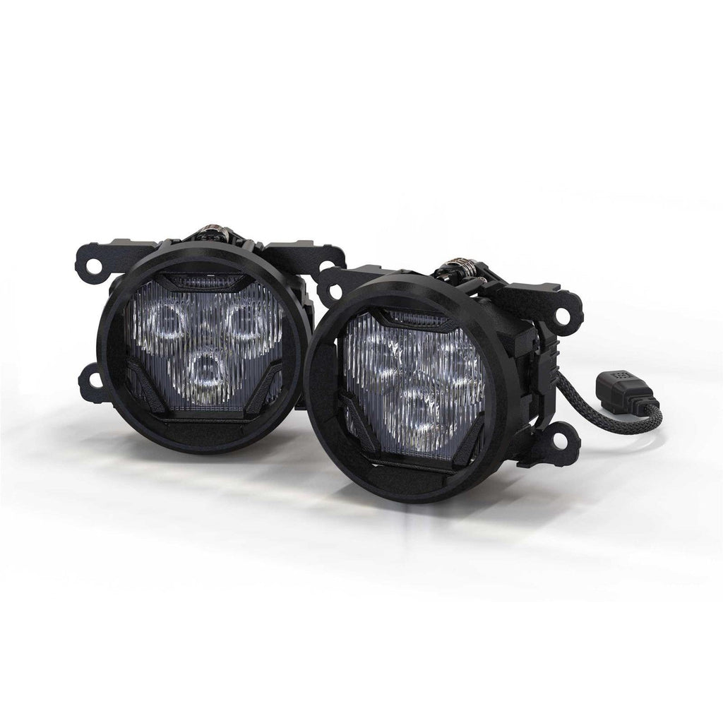 4Banger HXB LED Pods (SAE Wide / White) (Pair)