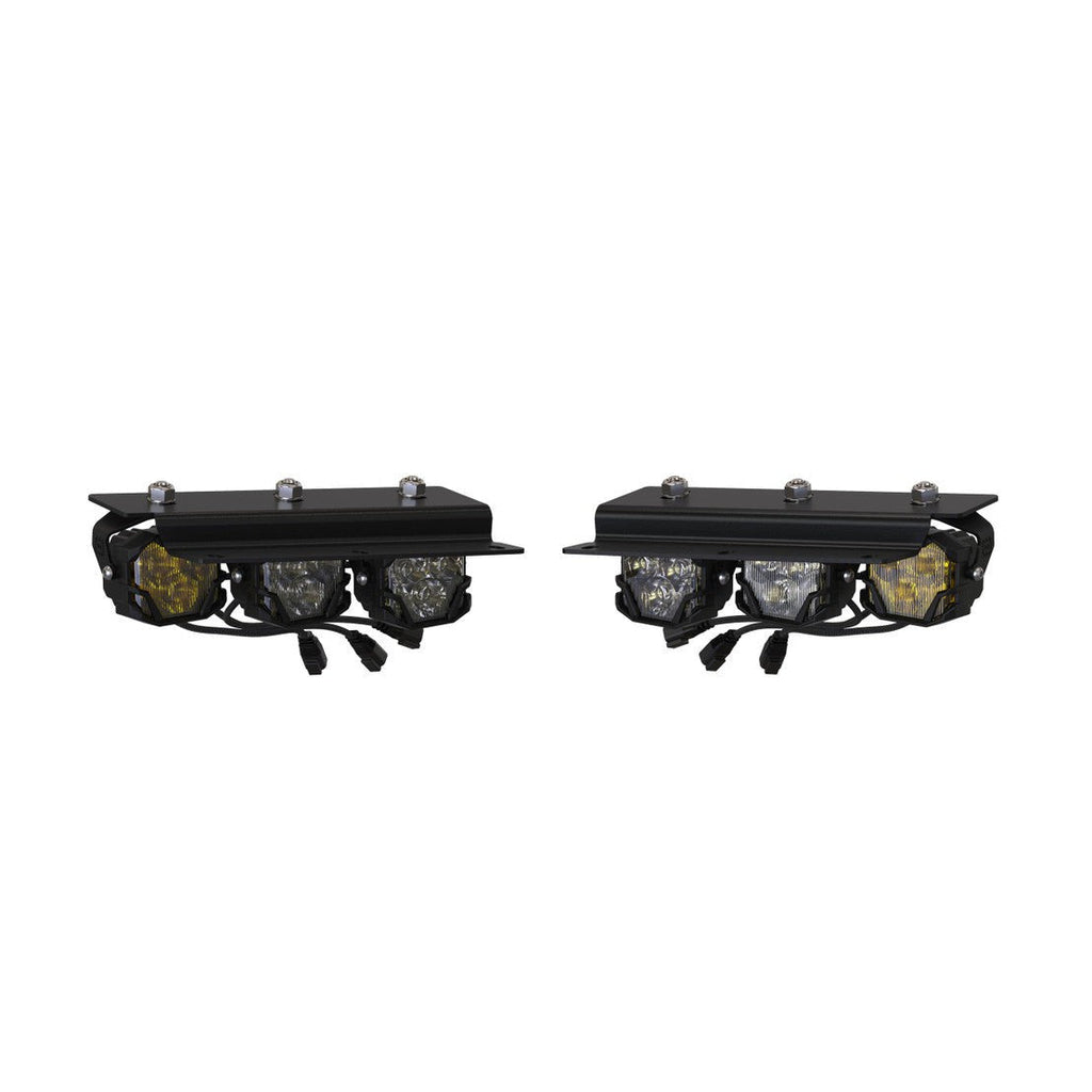 4Banger NCS LED Pods (SAE Wide / White) (Pair)