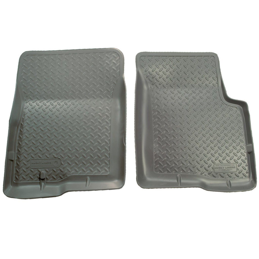 80-96 Ford Bronco Full Size Classic Style Gray Floor Liners