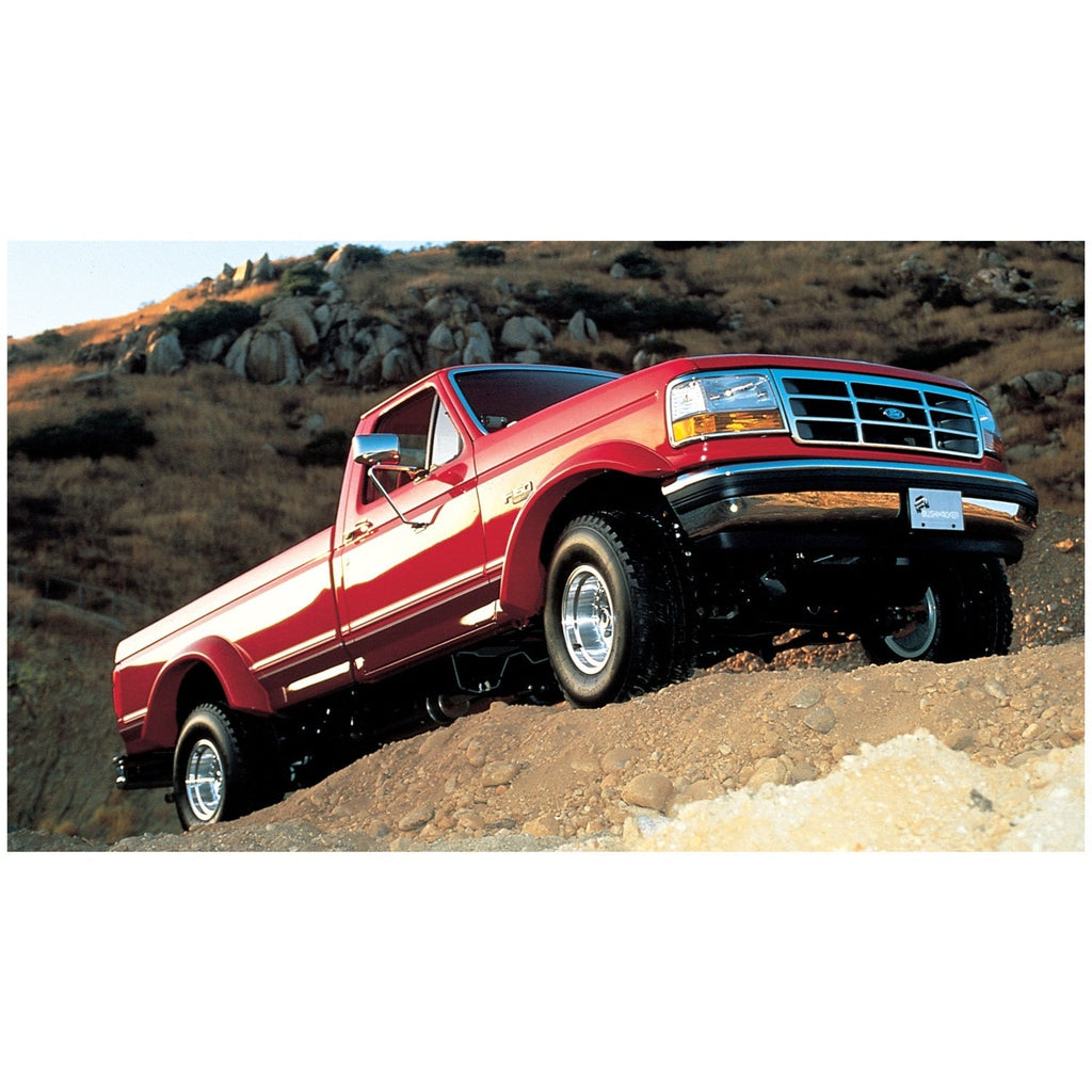 92-96 Ford Bronco Cutout Style Flares 2Pc - Black