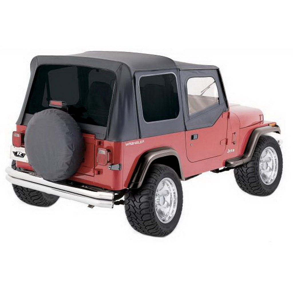 9295-Wrangler-Tinted-Windows-Black-Denim-Repl-Soft-Top-WDoor-Skins-For-12-Dr-Model