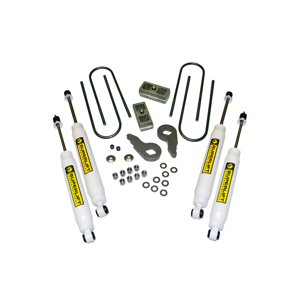 97-03-Ford-F-150-4Wd-2In-Lift-Kit-W--Shocks