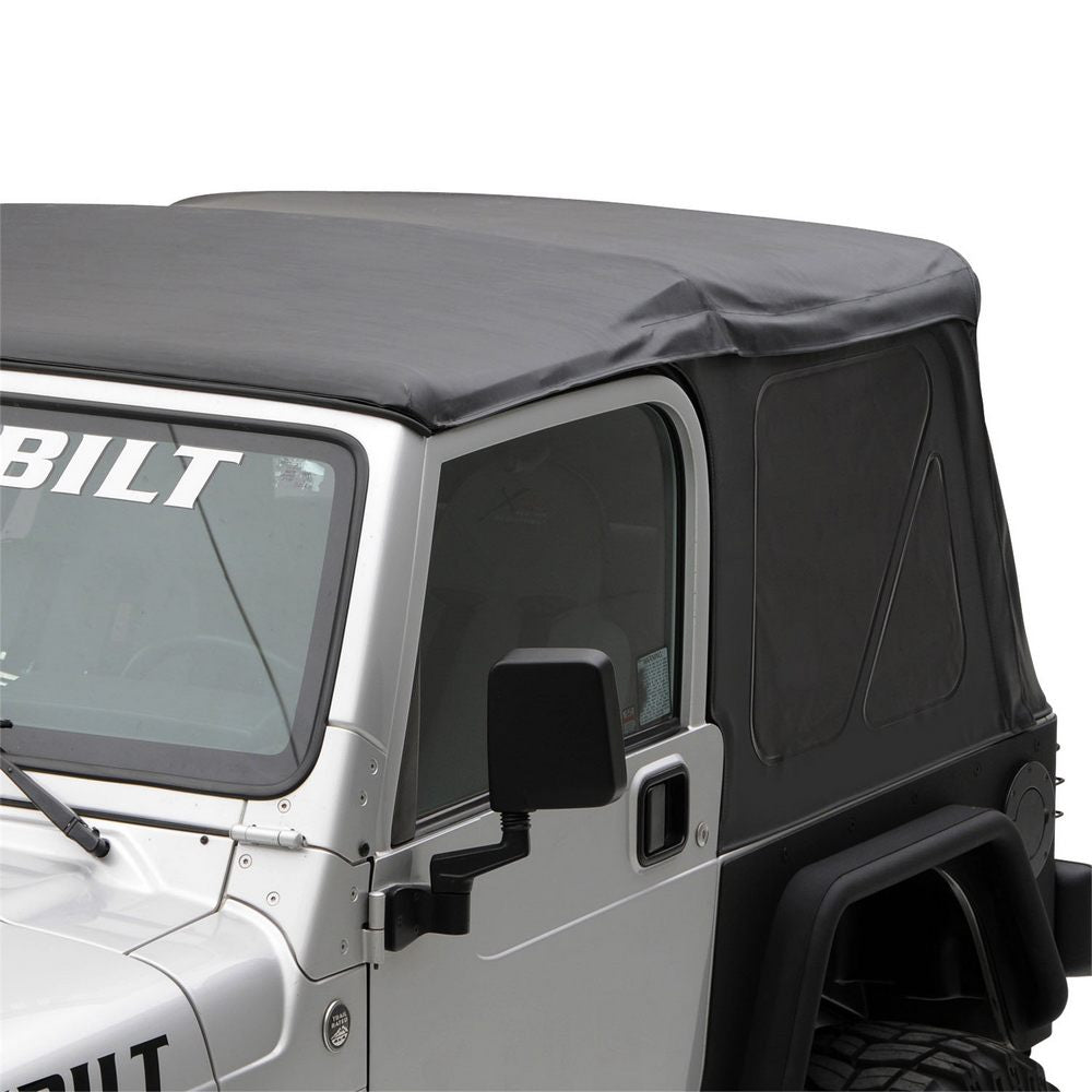 9706-Wrangler-Tj-Replacement-Soft-Top-WTinted-Windows--Upper-Door-Skins;-Black-Diamond