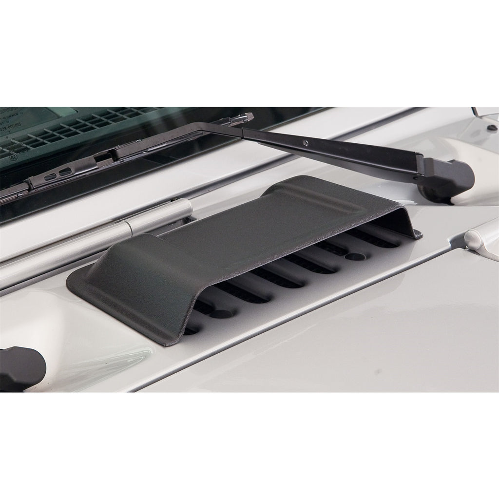98-18-Jeep-Wrangler-Trail-Armor-Hood-Scoop-(Textured-Tpo)---Black