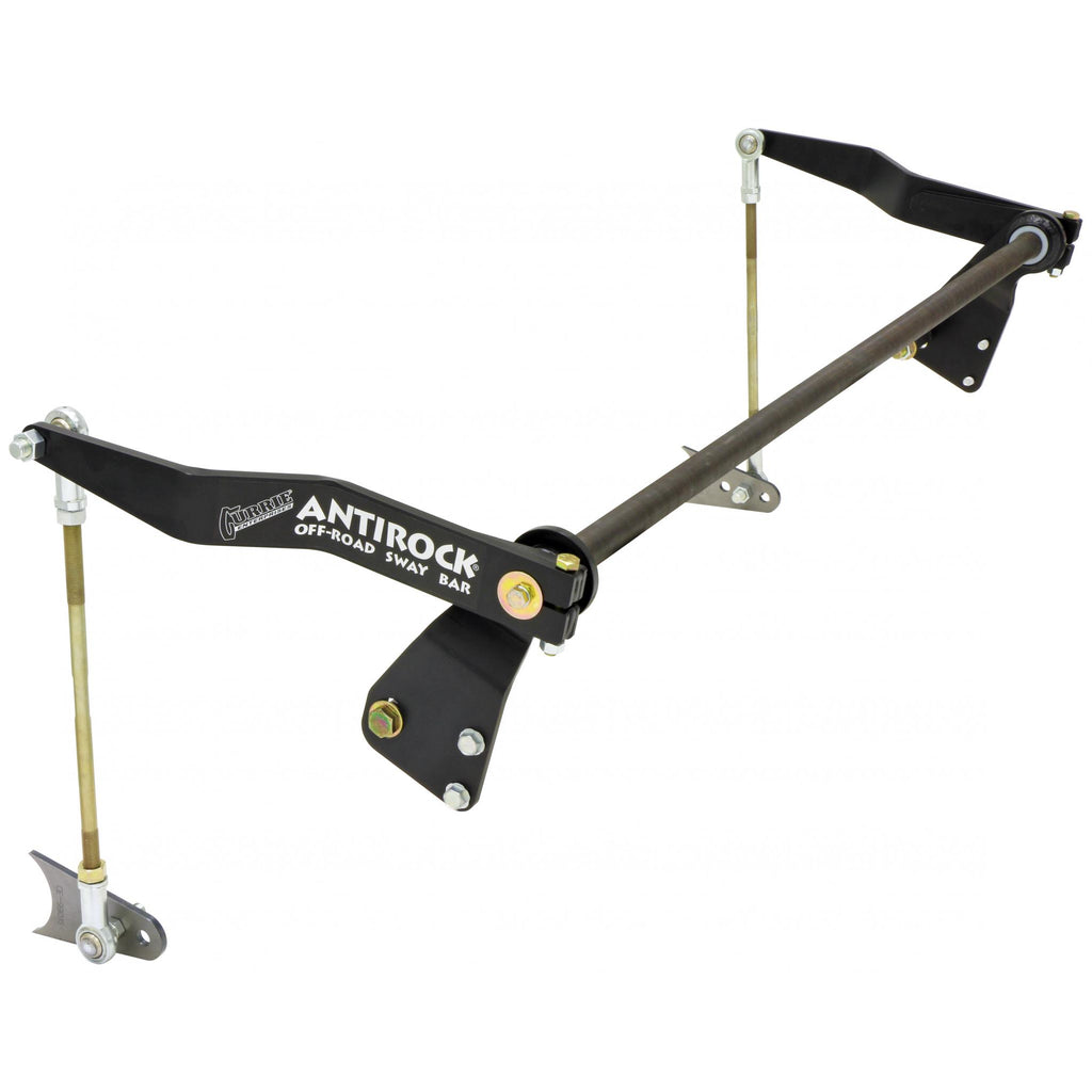 Antirock-Sway-Bar-Kit-97-06-Wrangler-TjLj-Rear-Bolt-On-Mounts-Weld-On-Axle-Tab-Steel-Arms-Rockjock-4X4
