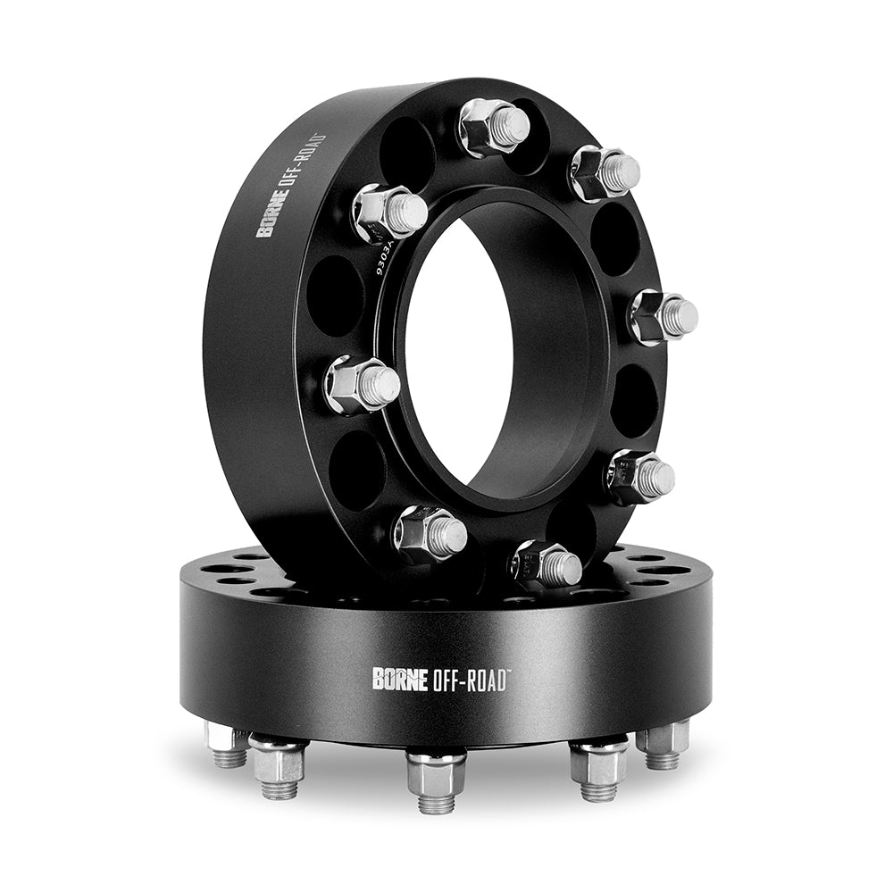 Borne Off-Road Wheel Spacers - 6X139.7 - 93.1 - 25Mm - M12 - Black