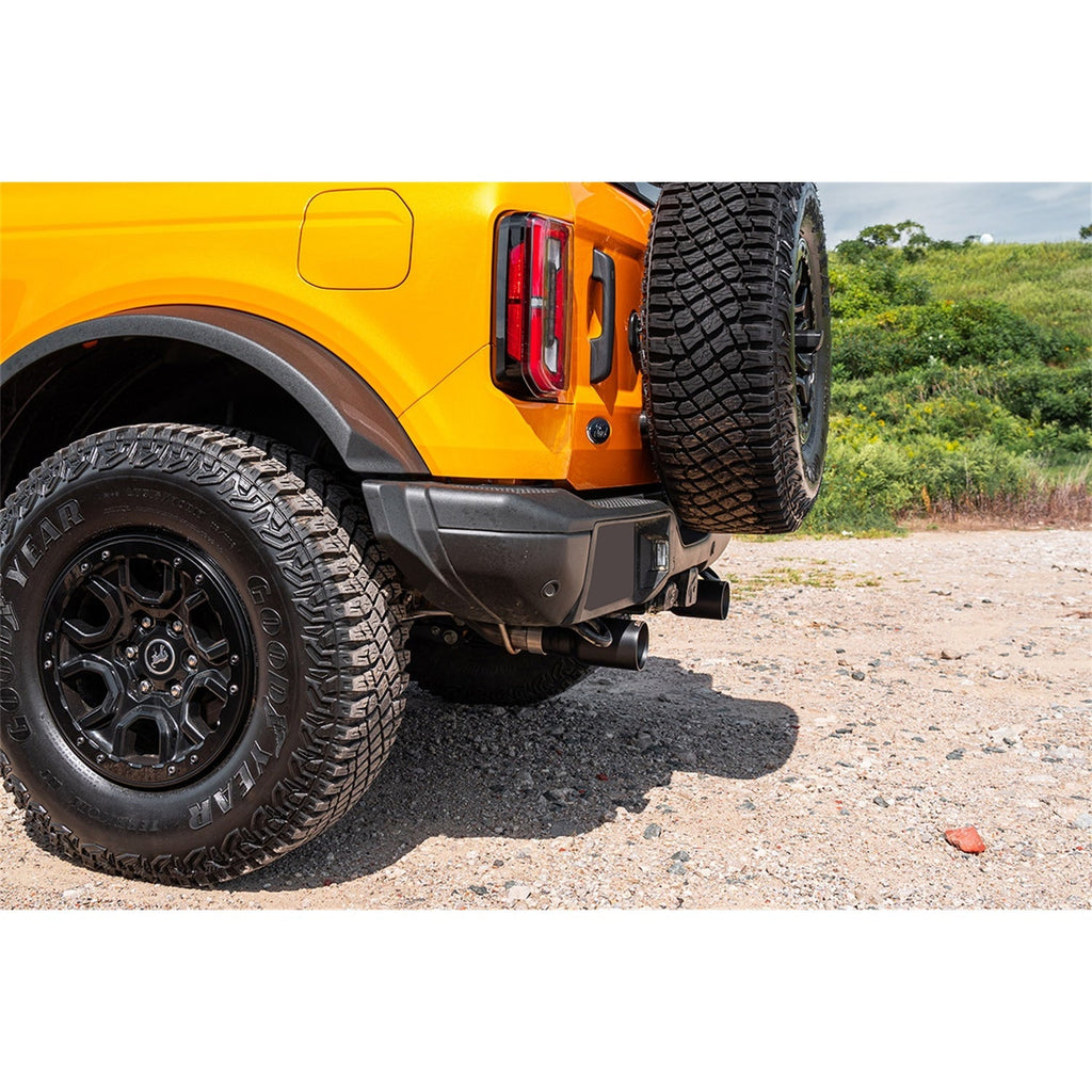 Bronco 2.7L 2-Door 2.75In Cat-Back Dual Rear Exhaust W/4In Straight-Cut Polish Tips