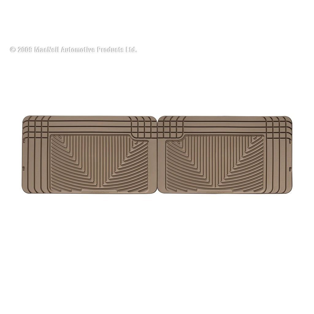 Classic Rear Rubber Mats - Tan