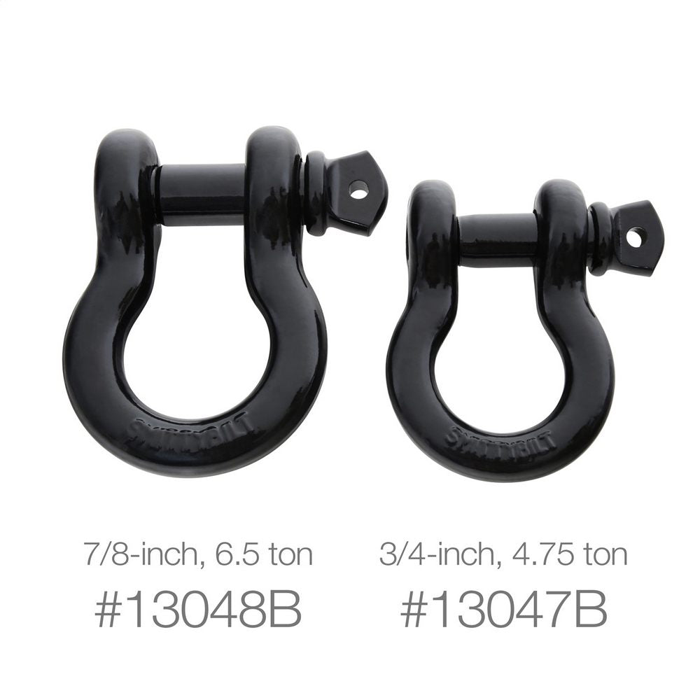D-Ring - 7/8" - 6.5 Ton Rating - Black