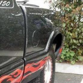 S-10 Fiberglass Flared Bedsides