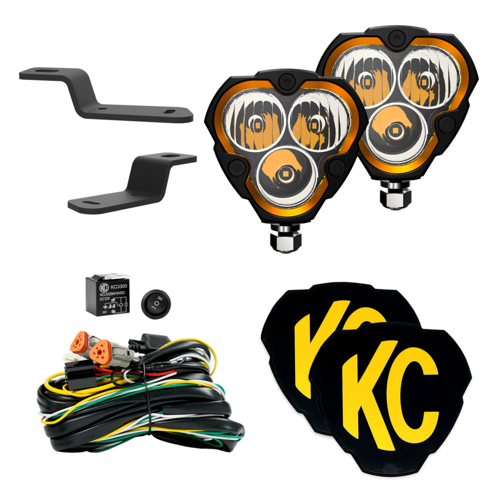 Flex Era 3 - 2-Light System - Ditch Light Kit - Combo Beam