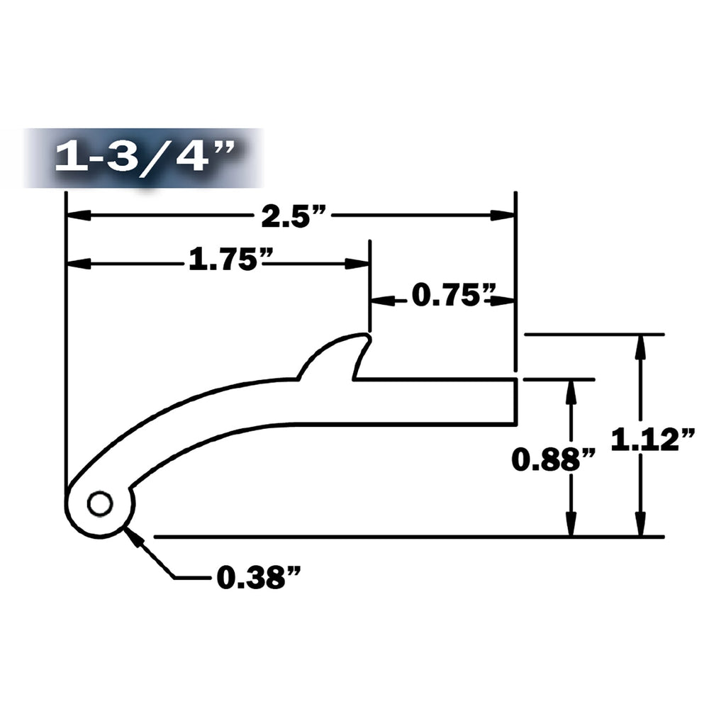 Flexy Flare Rubber Fender Exten. Heavy Duty Reinforced, 1-3/4" X 25' Bulk Roll