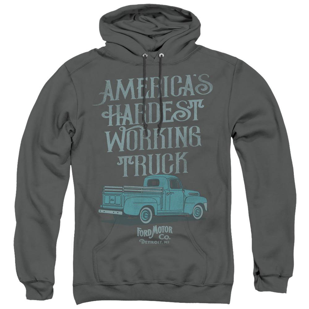 Ford Vintage America's Hardest Working Truck Pullover Hoodie-harner offroad