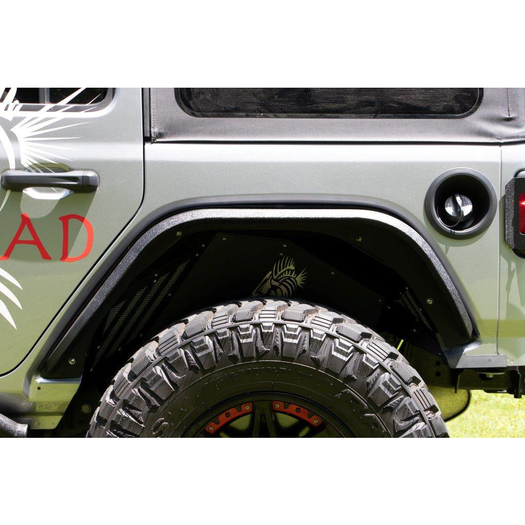 Gladiator-Rear-Fenders-Elite-Steel-For-20-Pres-Jeep-Gladitor-Fishbone