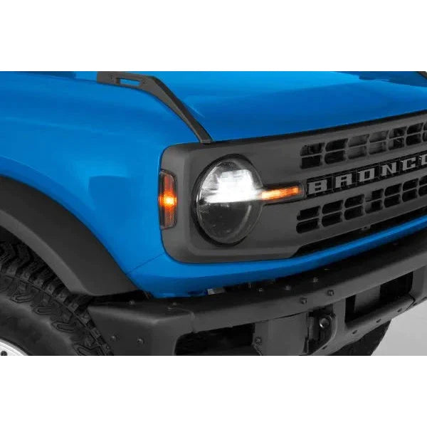 Headlight Cover Kit (Vehicles without LED Option), 4 Piece, Carbon Fiber Look