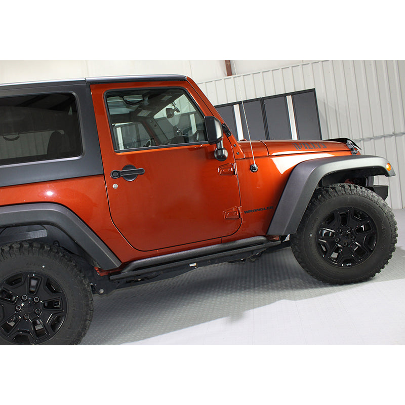 Jeep-Jk-Rock-Slider-07-18-Wrangler-Jk-2-Door-Rubicon-Steel-Black-Textured-Powdercoat-Fishbone-Offroad