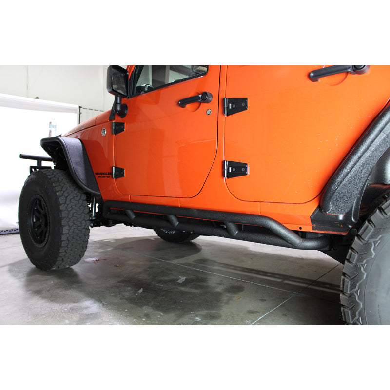 Jeep-Jk-Rock-Sliders-4-Door-07-18-Wrangler-Jk-Unlimited-Steel-Black-Textured-Powdercoat-Fishbone-Offroad