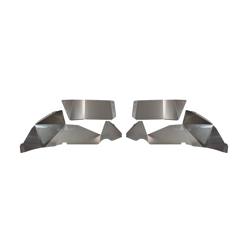 Jeep-Jl-Inner-Fenders-For-18-Current-Wrangler-Jl-Rear-Pair-Aluminum-Raw-Fishbone-Offroad