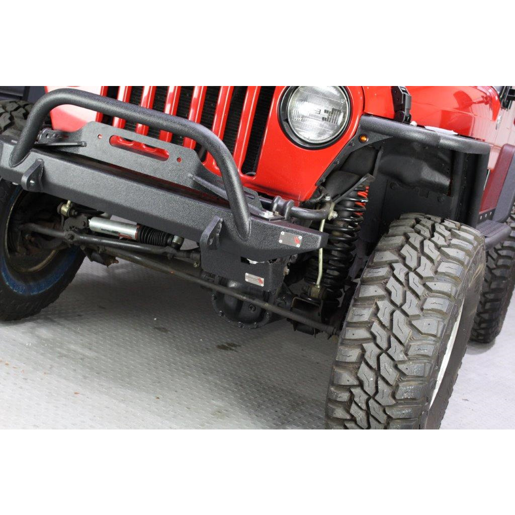 Jeep-Tj-Steering-Box-Skid-Plate-97-06-Wrangler-Tj-Black-Textured-Powdercoat-Fishbone-Offroad