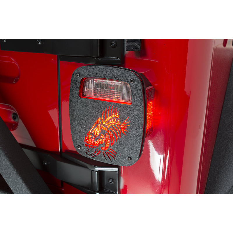 Jeep-Wrangler-Cj-Yj-Tj-Tail-Light-Covers---Black-Textured-Powdercoat