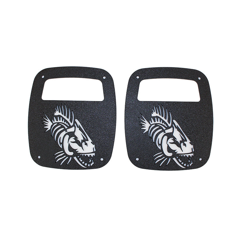 Jeep-Wrangler-Cj-Yj-Tj-Tail-Light-Covers---Black-Textured-Powdercoat